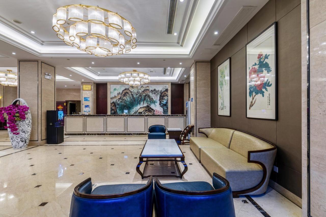 Huzhou Wealth Hotel Exterior foto