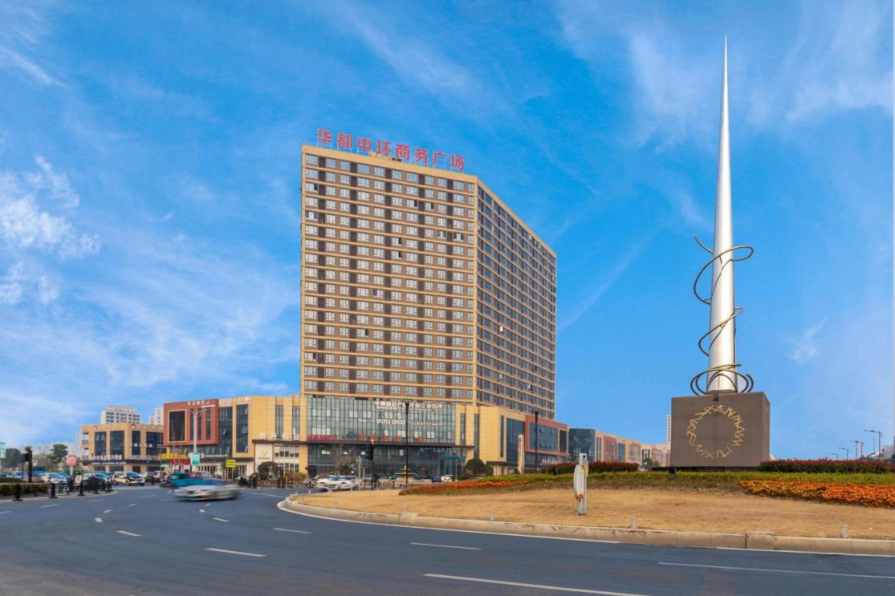 Huzhou Wealth Hotel Exterior foto