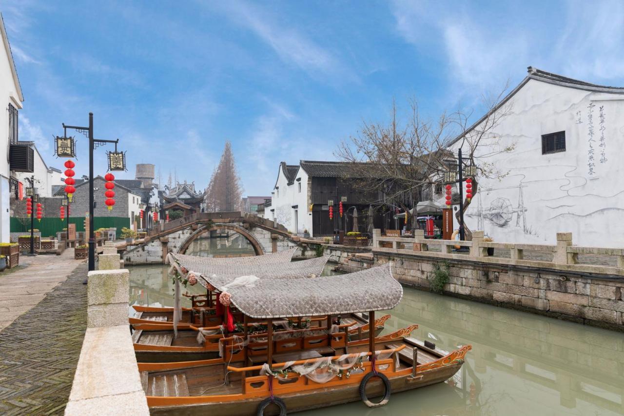 Huzhou Wealth Hotel Exterior foto